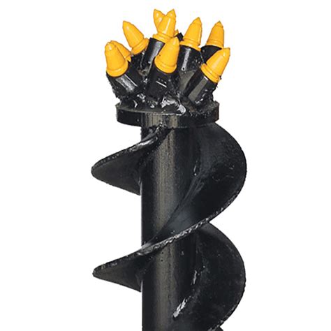 skid steer auger bit 9 rock|12 inch rock auger bit.